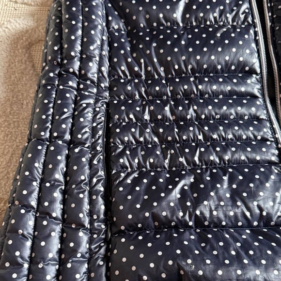 Vince Camuto Polka Dot Puffer Vest - Picture 3 of 5